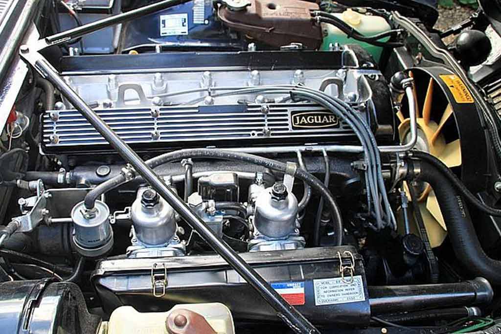 Jaguar Engine Bay