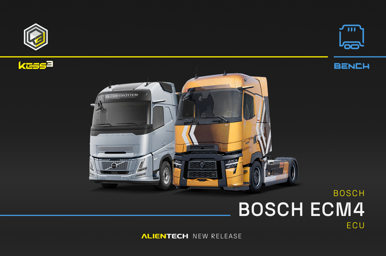 New BENCH protocol for Bosch ECM4 ECUs: Renault, Volvo and Mack Trucks: what it means for Llandow Tuning customers