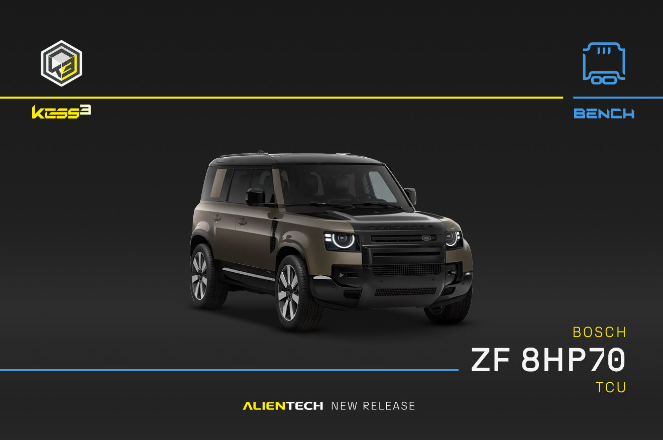 New BENCH protocol for Bosch ZF 8HP70 TCUs – Jaguar and Land Rover: what it means for Llandow Tuning customers