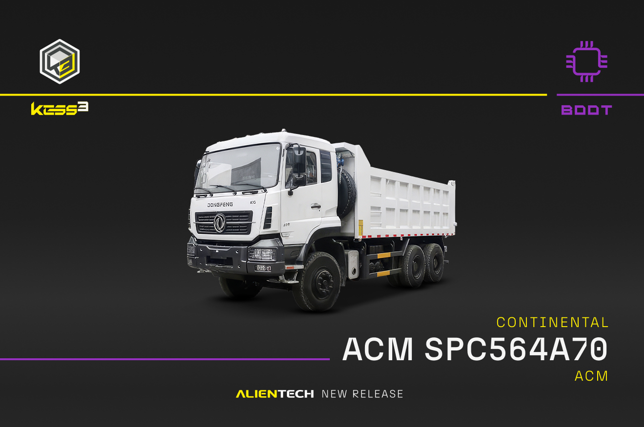 Boot coverage update: New BOOT protocol for Continental SPC564A70 ACMs – Dongfeng KC