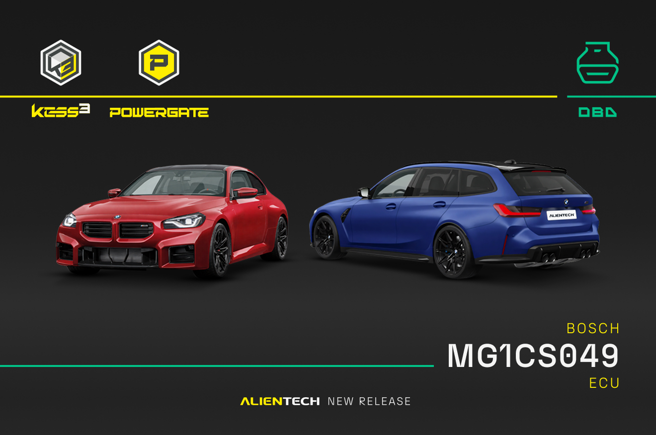 New OBD protocol for Bosch MG1CS049 “Locked” ECU – BMW M and Alpina added to our tuning support checks